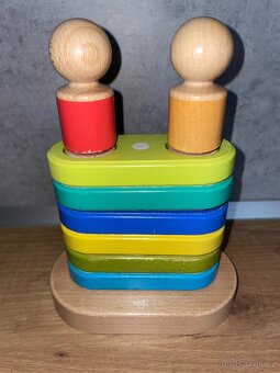 Magnetická stohovací hračka TEGU - 2