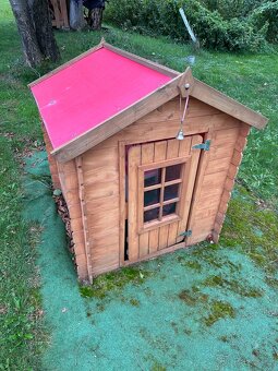 Dětský dřevěný venkovní domeček - 2