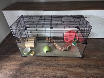 Kleč pro křečka Comfy Vetro Plus Nature 80 - 2