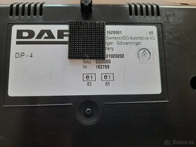 Přístrojová deska DAF 1620081 pro tahače DAF XF105 - 2