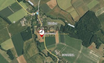 Prodej 0,2 ha zemědělského pozemku v k.ú. Blazice - 2