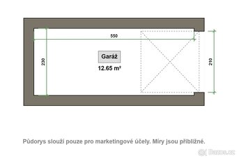Prodej garážového stání ve Zlíně. - 2