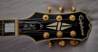 Prodám Epiphone Les Paul Custom Pro Ebony - 2