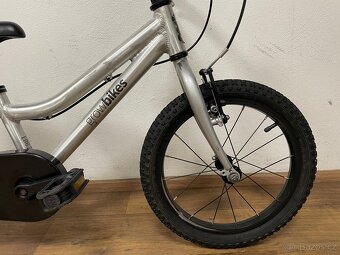 Dětské kolo Growbikes 16” stříbrné - 2