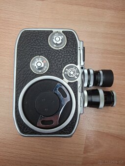 Bolex Paillard B8 8mm Kamera + příslušenství - 2