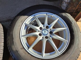 ALU litá hliníková kola Mercedes 5x112x66,6 ET53 7,5Jx17H2 - 2