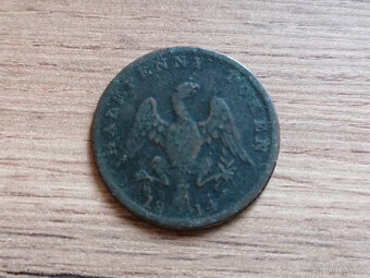 1/2 Penny 1814 Lower Canada a 1/2 Penny 1820 Nova Scotia - 2