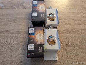 Žárovky Philips HUE white filament 7W E27 A60 - 2