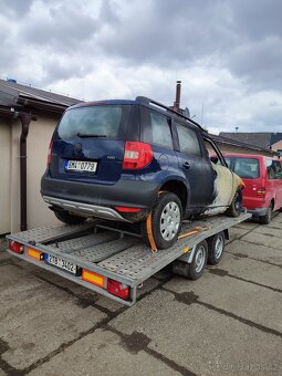 ŠKODA YETI 2,0 tdi 81kw 4x4 2013 díly - 2