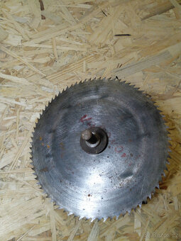Starý pilový kotouč cca 19cm pruměr - 2