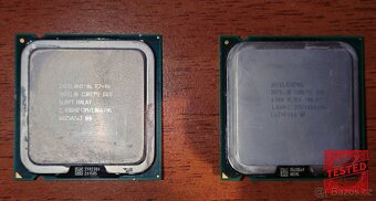 retro otestovane Socket 775 procesory - Core 2 Duo, Pentium - 2