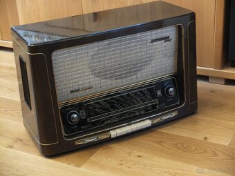 GRUNDIG 4040W/3D--pro znalce velmi vzácný model..rok1954 - 2