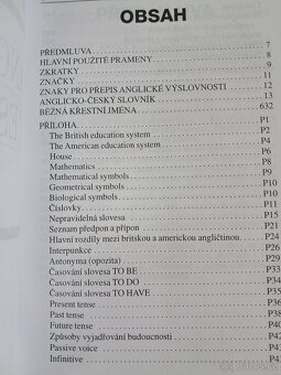 Studijní anglicko-český, česko-anglický slovník - 2