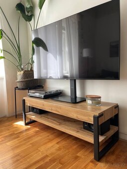 TV stolek WILLIAM – divoký dub, perfektní stav, - 2