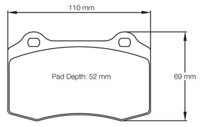pagid racing E140842010 / 4056029017501 FERRARI/BMW - 2
