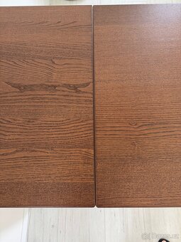 IKEA EKEDALEN Rozkládací stůl, hnědá, 80/120x70 cm - 2