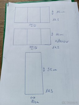 Prodám okna plastová bílá, demontovaná při rekonst - 2