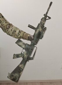airsoft M16A3 WELL manuál, DIY KRYLON camo příslušenství ABS - 2