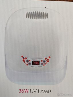 Nová UV led Lampa na nehty 36w - 2