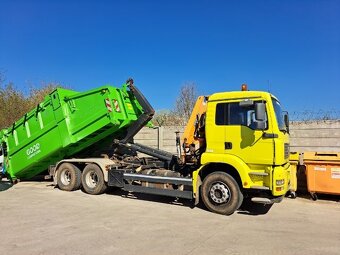 Man 6x4 hákový nosič kontejneru - 2
