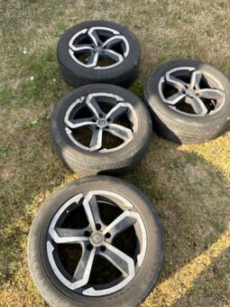 Prodám alu sadu Dotz s letními pneu 225/55/17 - 2