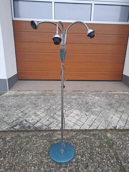 chromovaná stojanová  lampa -BRUSEL - 2