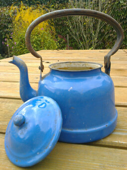 Retro smalt. konvice k dekoraci – prodám - 2