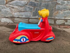 Odrážedlo Fisher-Price mluvící a učící motorka - 2