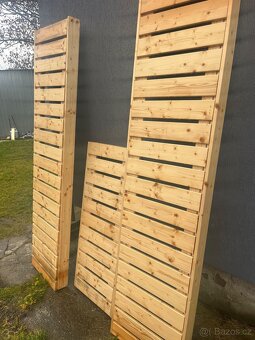 Saunové lehátka 3 ks severský smrk - 2