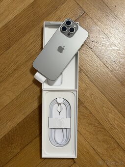 iPhone 16 Pro Max 256GB Natural. 98%Baterie + Sklo - 2