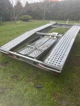 Autopřepravník/ vlek – dvounáprava, celopozink, nájezdy - 2