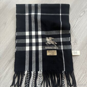 Burberry šála černá - 2