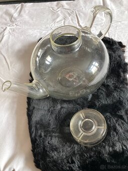 starožitné skleněné soupravy - 2
