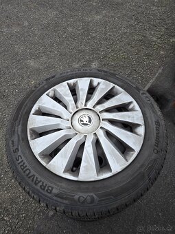 Sada kol koncern Audi, VW, Škoda, Seat - 16" 5x112 - 2