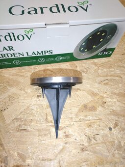 Solární zahradní světla 12ks - 2