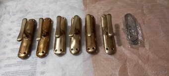 Starožitné Mosazné kliky do oken - 2