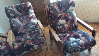 Sedací souprava + nábytek. - 2