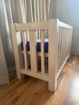 Dětská dubová postýlka - masiv - 2