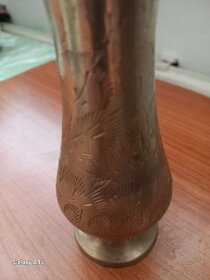 Mosazná váza z Indie - 2