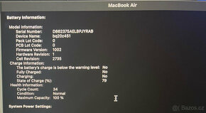 Apple MacBook Air M1 (2020) 8GB RAM, 256GB, Retina 13” - 2