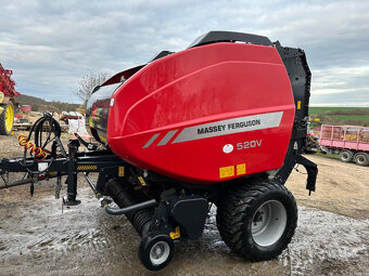 Lis na kulaté balíky Massey Ferguson 520V - 2