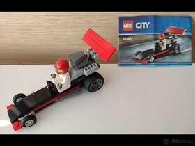 LEGO CITY 30358 – Auto Dragster, komplet-X, věk 5+ - 2