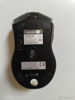 Bezdrátová myš Connect it + podložka - 2