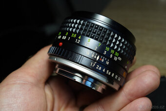 Minolta MC Rokkor-PF 50mm f/1.7 – pěkný exeplář - 2