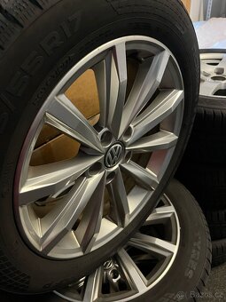 Alu kola VW 5x112 r17 + zimní pneu - 2