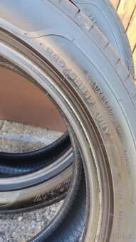 2ks letni pneu Sava 225/50-17 vzorek okolo 6,5mm - 2