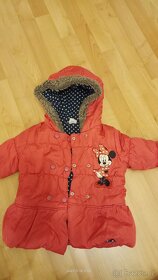 Dívčí zimní bunda s Minnie, vel.110 - 2