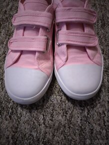 Dívčí dětské plátěné tenisky, plátěnky vel. 35 - 2