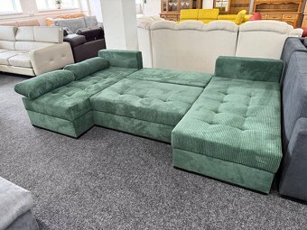 Sedací souprava tvaru U - rozkládací - NEPOUŽITÁ - 2