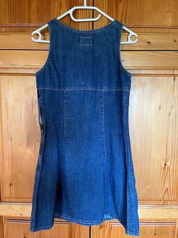 Dívčí džínové šaty William Delvin - velikost "M" - 2